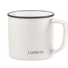 Santa Barbara Design Studio Face to Face Coffee Mug - I Love Us