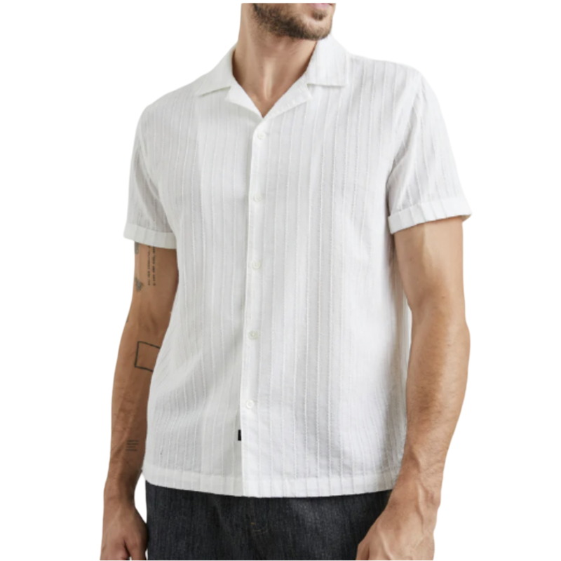 RAILS FOR HIM SINCLAIR SHIRT WHITE