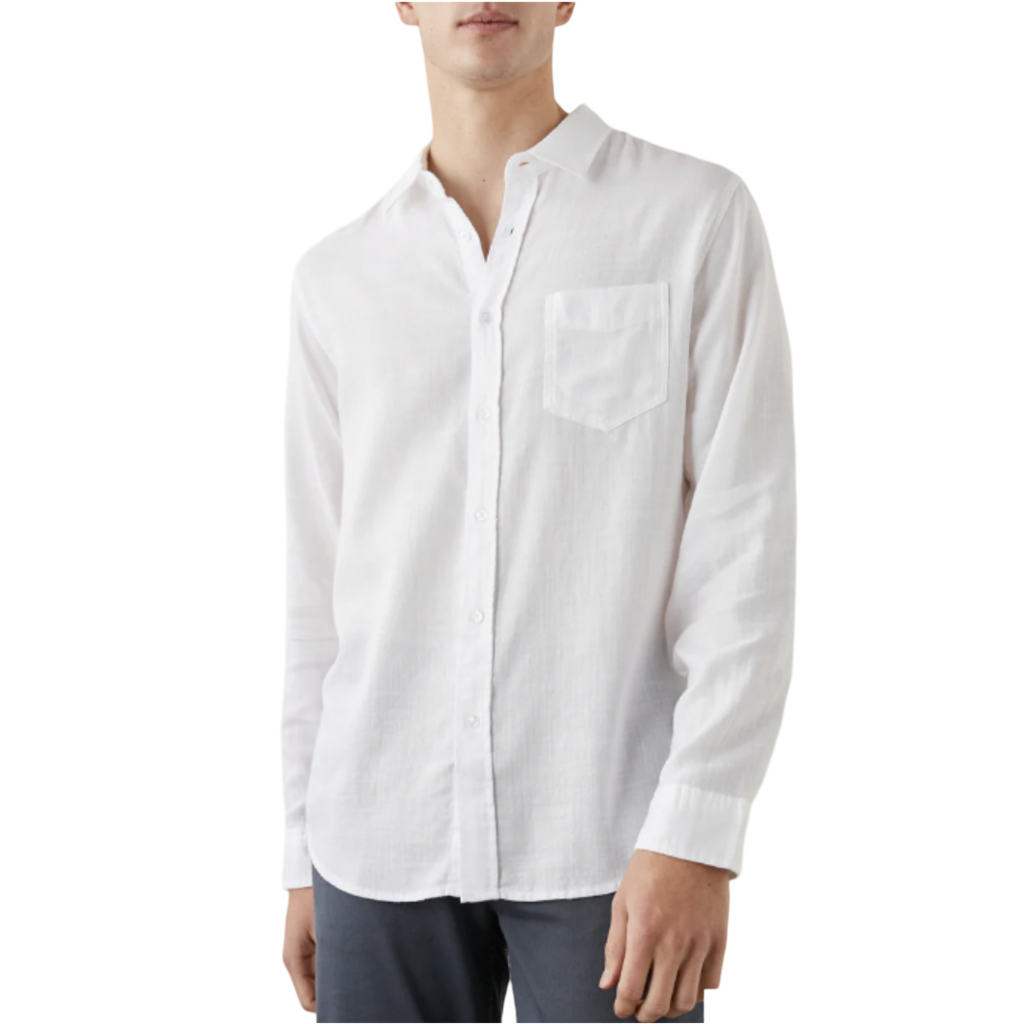 RAILS FOR HIM WYATT SHIRT WHITE