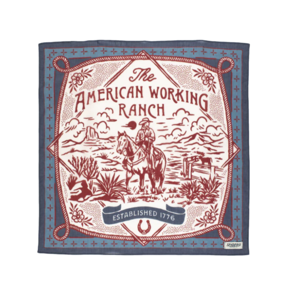 SENDERO PROVISIONS COMPANY American Working Ranch Bandana