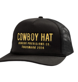 SENDERO PROVISIONS COMPANY Cowboy Hat BLACK/GOLD