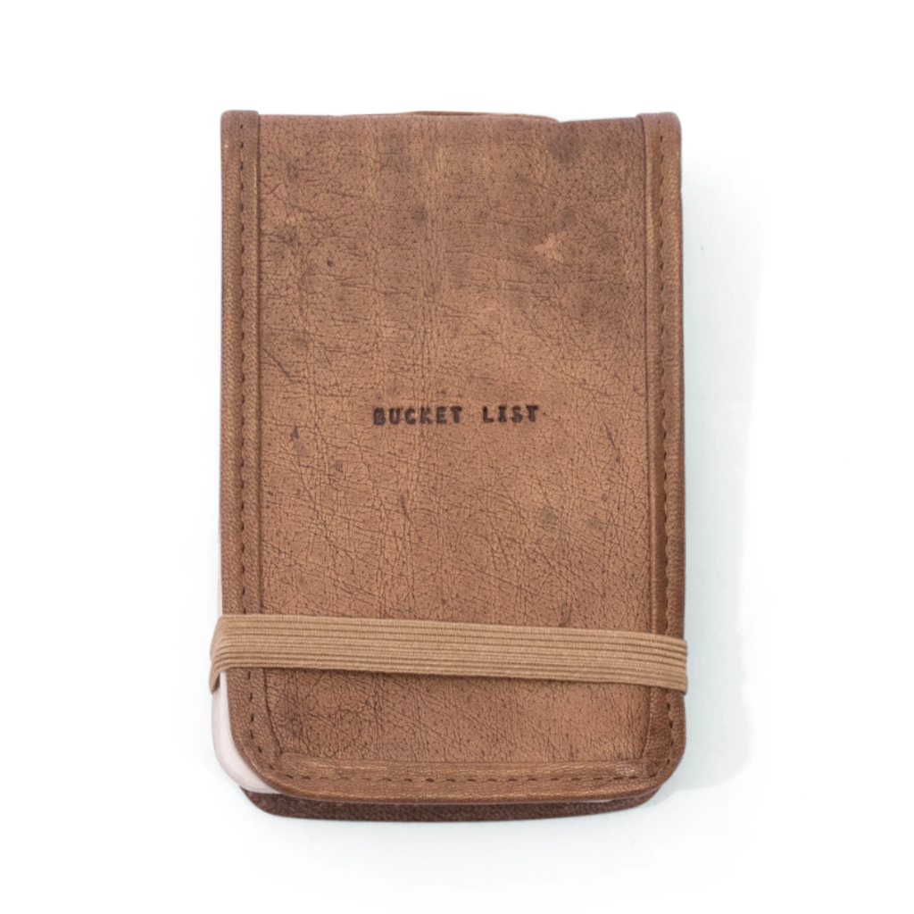 Sugarboo Mini Bucket List Leather Journal 4x6