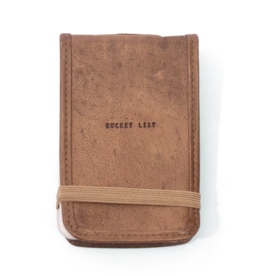Sugarboo Mini Bucket List Leather Journal 4x6