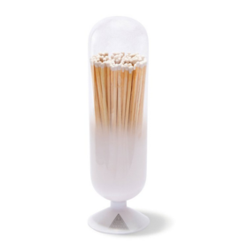 Skeem Cloud Fireplace Match Cloche With White-Tipped Matches