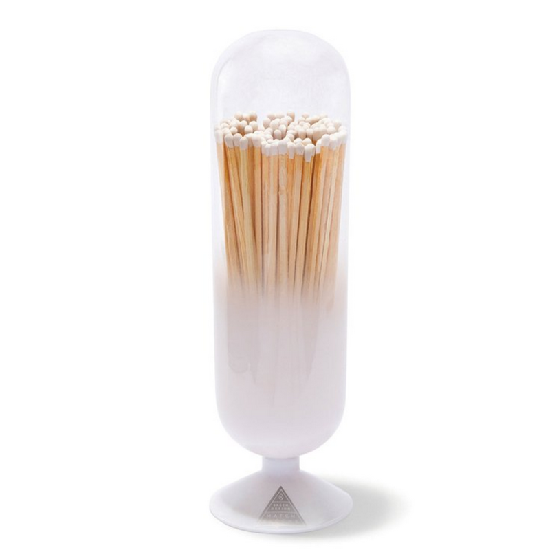 Skeem Cloud Fireplace Match Cloche With White-Tipped Matches