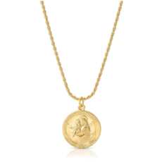 Joy Dravecky GOLD FILL ST ANTHONY NECKLACE