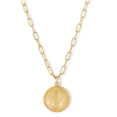 Joy Dravecky GOLD FILL MIRACULOUS MEDAL NECKALCE