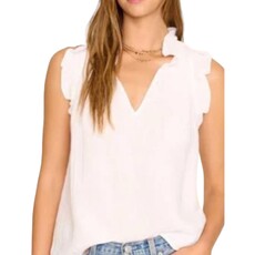 XIRENA BEX TOP WHITE