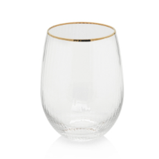 Optic Stemless All Purpose Glass Set of 4