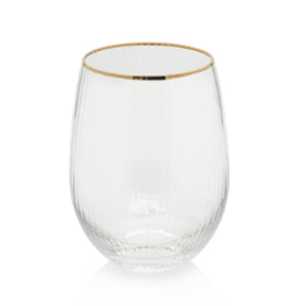 Optic Stemless All Purpose Glass Set of 4