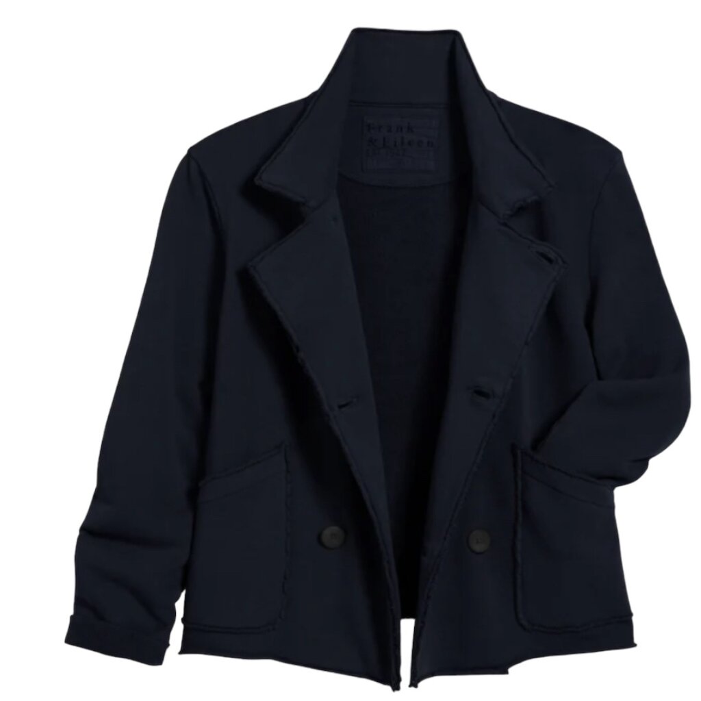 Frank & Eileen MINI BELFAST CROP PEACOAT BRITISH ROYAL NAVY