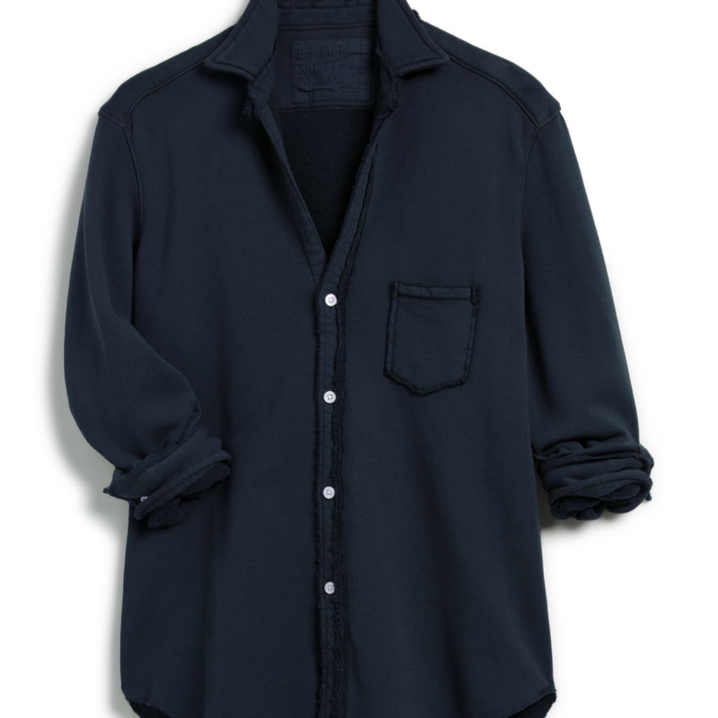 Frank & Eileen Eileen TRIPLE FLEECE Shirt BRITISH ROYAL NAVY