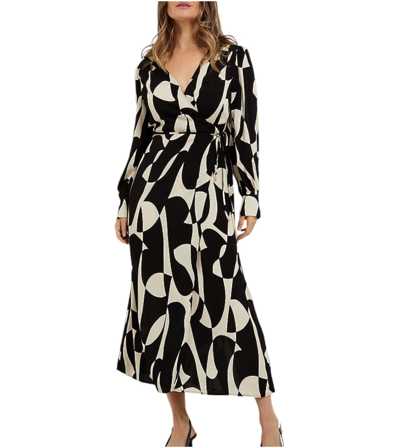NEMOURS DRESS NOIR - Main St Mercantile