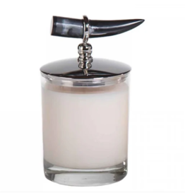 Cote d Ivoire Scented Candle w/ Horn Lid-Tobacco Flower