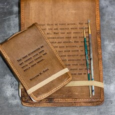 Sugarboo Large Apache Blessing Leather  Journal - 7"x9.75"