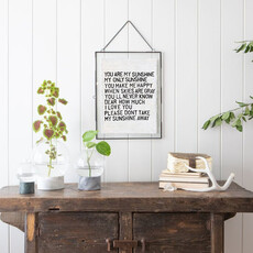 Sugarboo You Are My Sunshine Paper Print