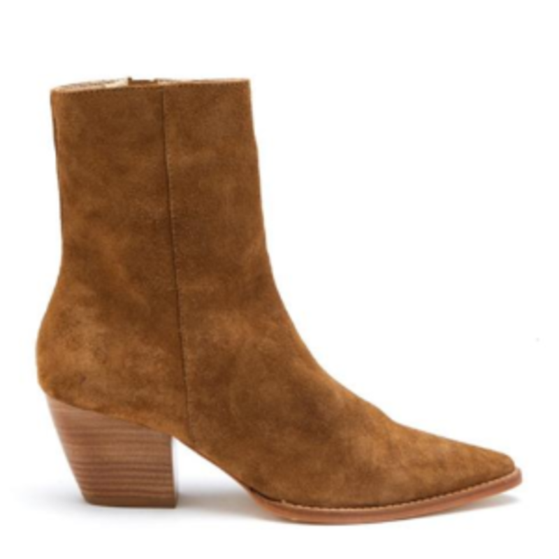 Caty Boot Fawn Suede As Sized