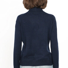 CASHMERE TURTLENECK NAVY