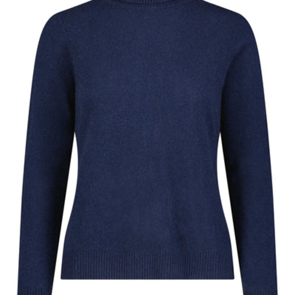 CASHMERE TURTLENECK NAVY