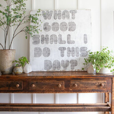 Sugarboo What Good Shall I Do This Day - Art Print 2x2
