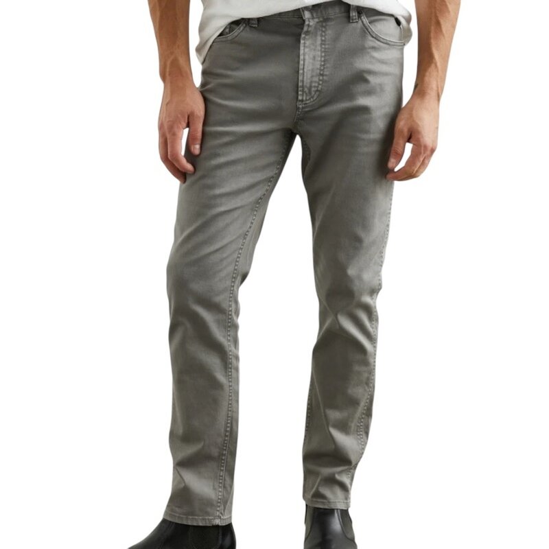 RAILS FOR HIM CARVER STRAIGHT LEG JEAN FADED GREY