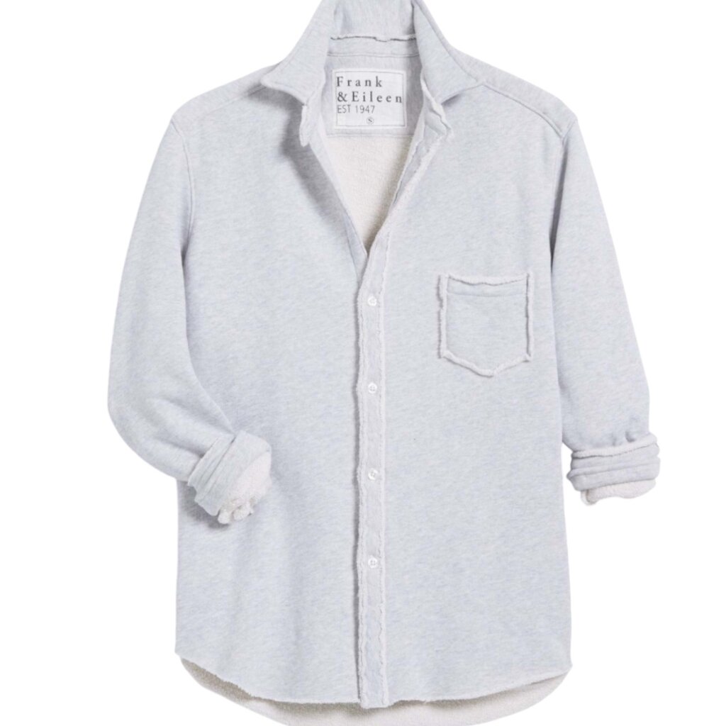 Frank & Eileen Eileen TRIPLE FLEECE Shirt Gray Melange