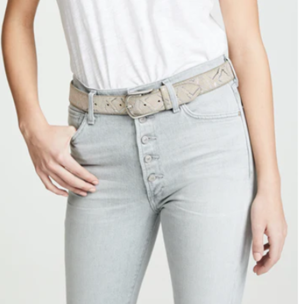 B Belt METALLIC SNAKE MULTICOLOR