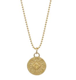 Lulu PRAJNA GOLD FILL BALL CHAIN NECKLACE