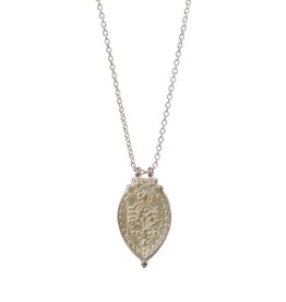 Lulu Prayer Necklace Sterling Silver
