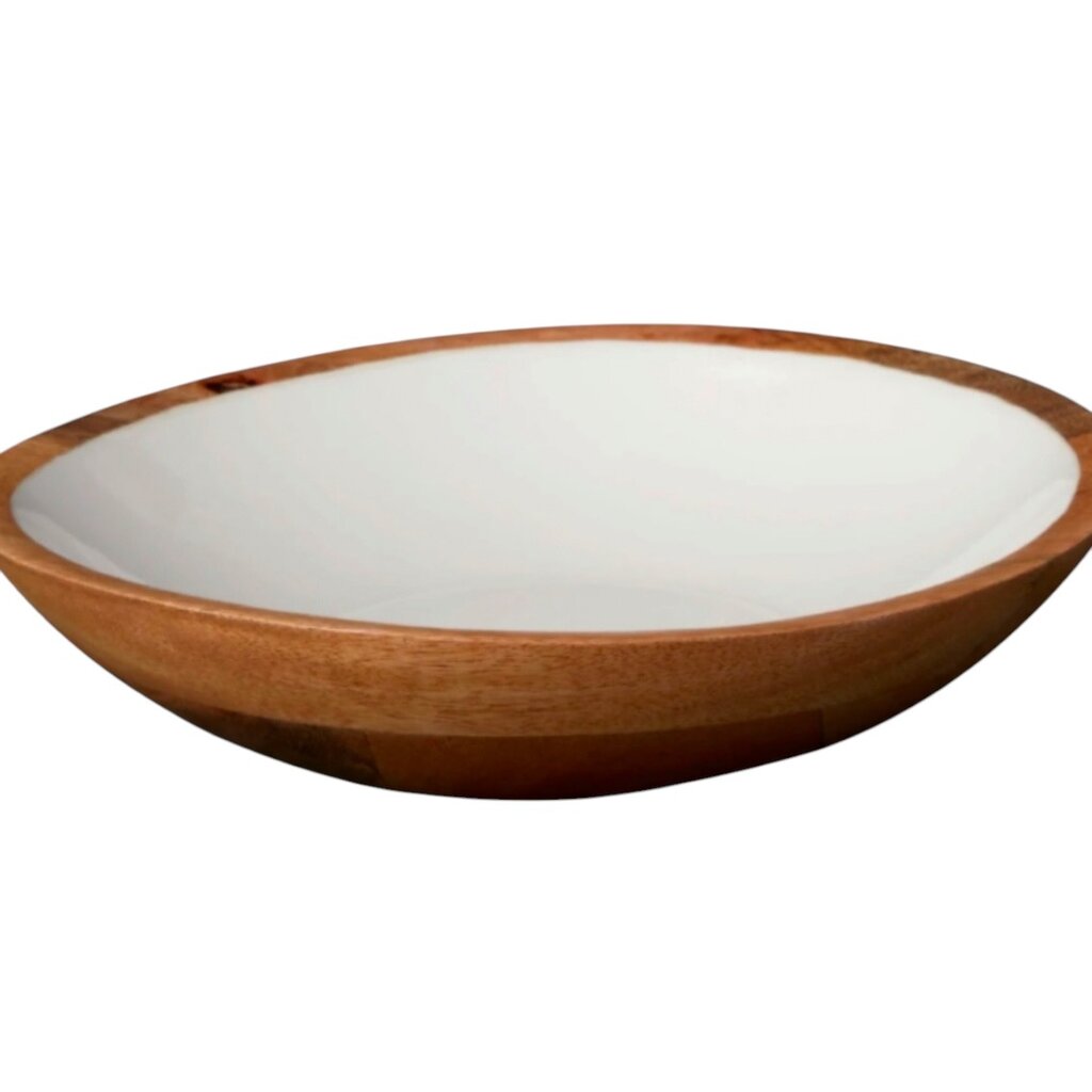 BE HOME Madras Shallow Bowl, Medium