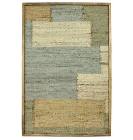Chaves Woven Wall Art, Seaglass  Rectangles