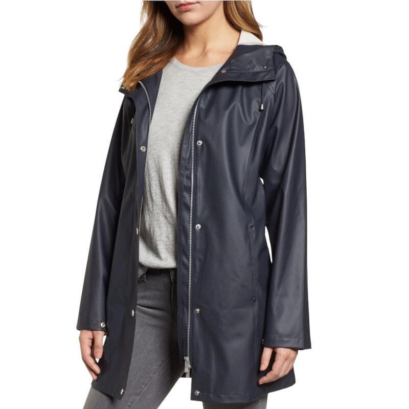 Ilse Jacobsen RAINCOAT DARK INDIGO