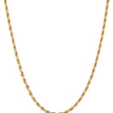 Thatch MINI BOWIE ROPE NECKLACE 14K GOLD PLATED
