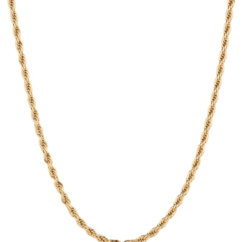 Thatch MINI BOWIE ROPE NECKLACE 14K GOLD PLATED
