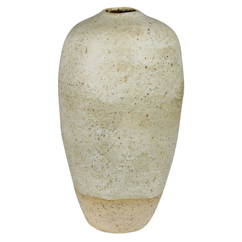 Umbria Vase Ceramic White