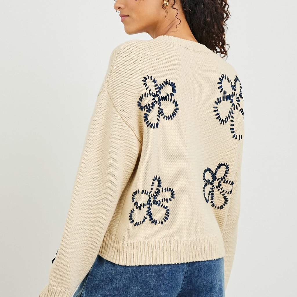Rails ZOEY SWEATER IVORY NAVY