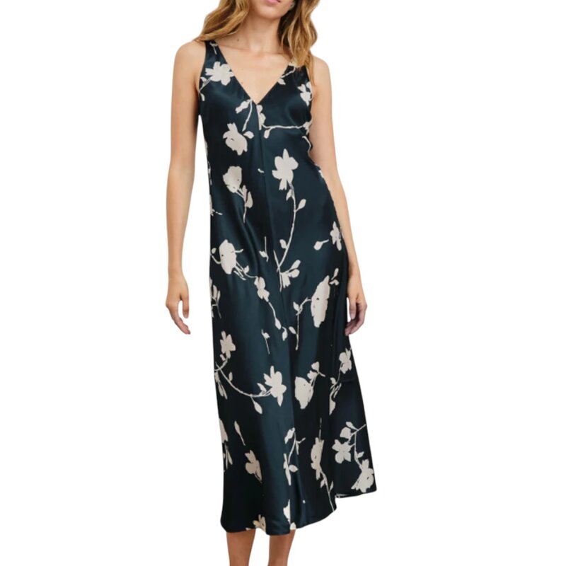 Rails CAMELLIA DRESS MIDNIGHT ROSES