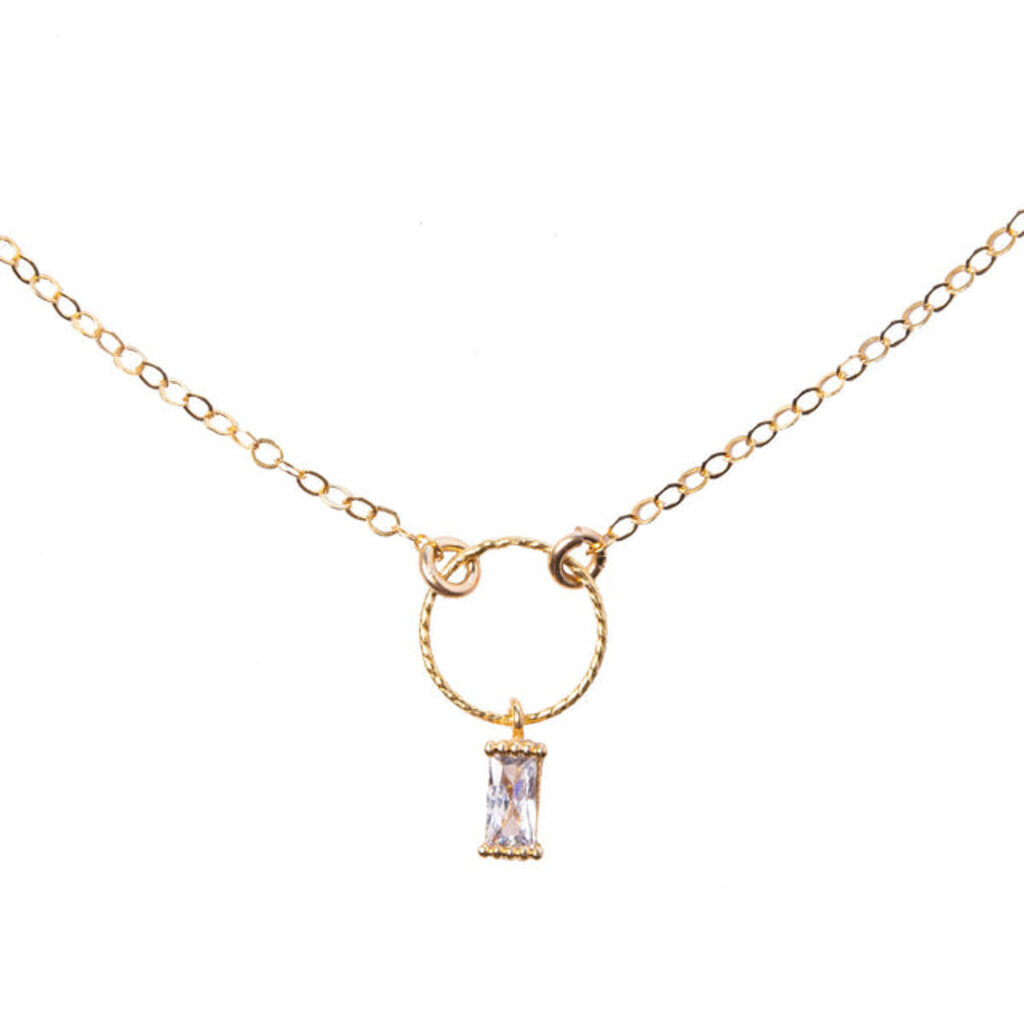 VERVE JEWELRY TINK TINY CHARM NECKLACE