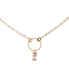 VERVE JEWELRY TINK TINY CHARM NECKLACE