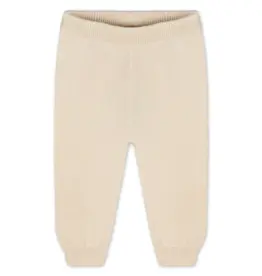 Viverano Pocket Sweater Knit Baby Legging Pants Natural