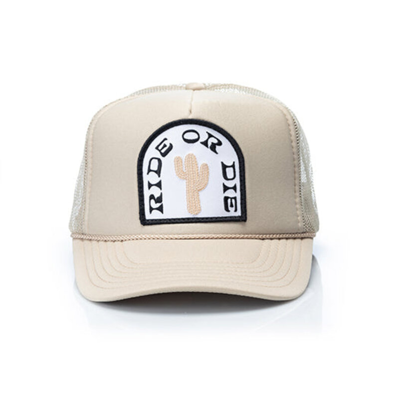LOCAL BEACH Ride or Die Patch Trucker Hat
