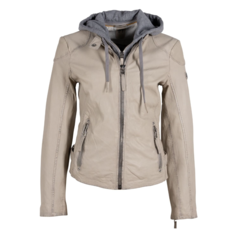 FINJA REMOVABLE HOODIE JACKET LIGHT BEIGE