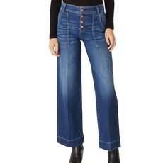 CAMILLE EXPOSED BUTTON WIDE LE BLUE SPIRITS