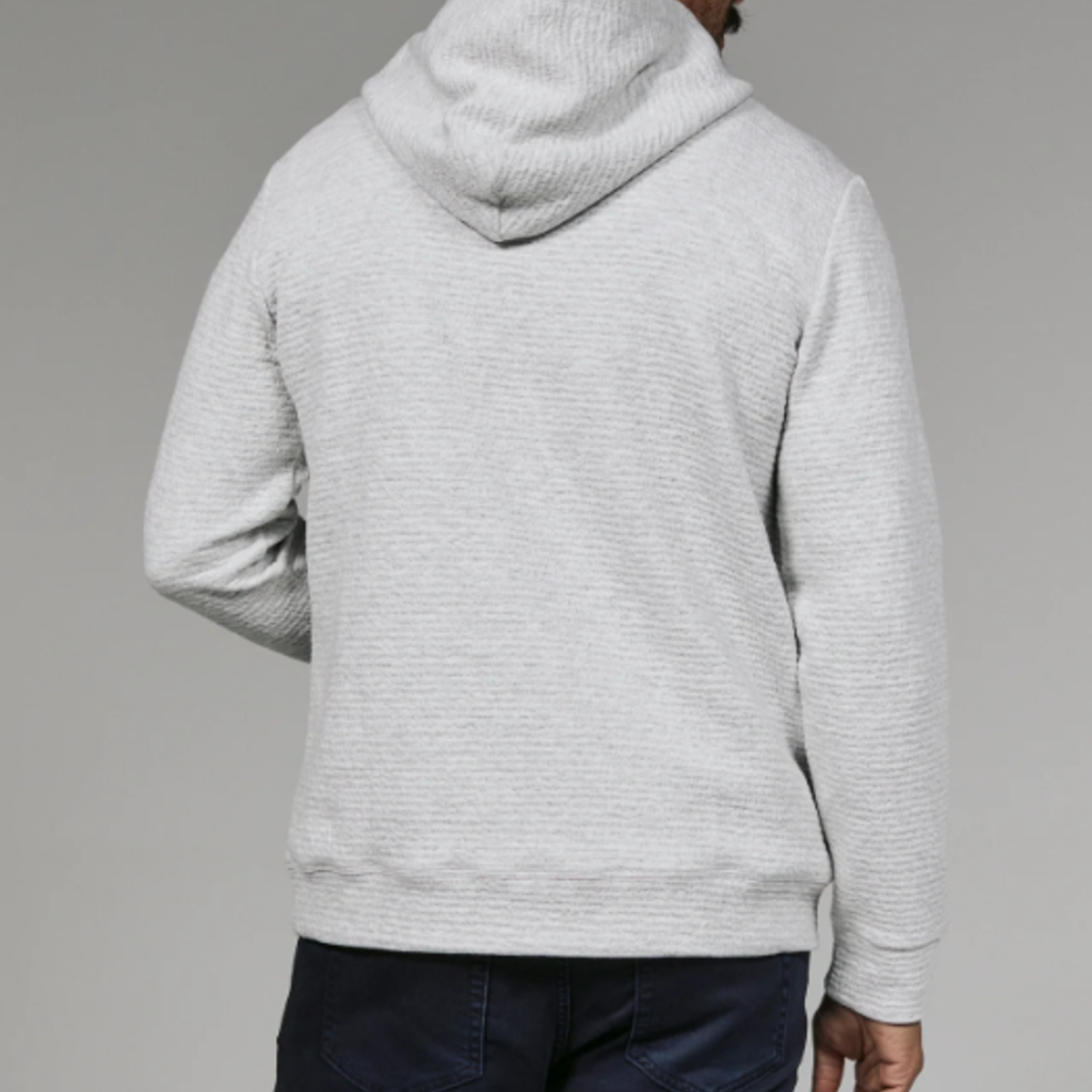 7DIAMONDS ELEVATE HOODIE LIGHT GREY