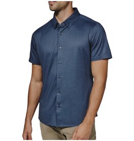 7DIAMONDS PUENTE SHORT SLEEVE SHIRT NAVY