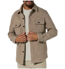 7DIAMONDS GENERATION BRUSHED SHACKET TAUPE