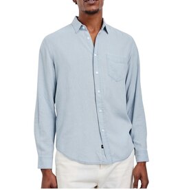 RAILS FOR HIM MYKONOS SHIRT BLUE LAGOON