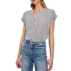 Rails MEL TOP ESPRESSO GINGHAM