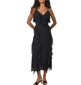 Paige GIROGIO SILK DRESS BLACK