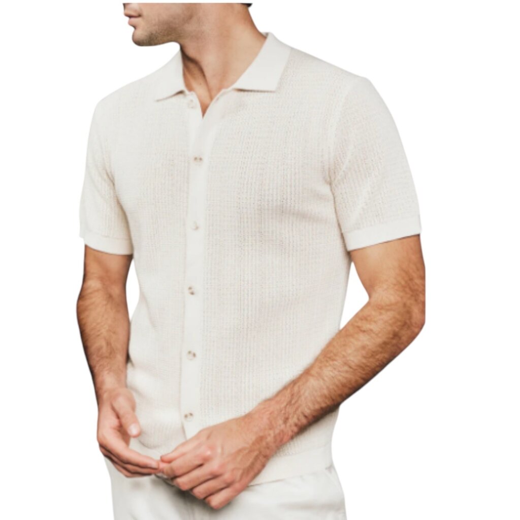 7DIAMONDS NASH BUTTON DOWN TAN